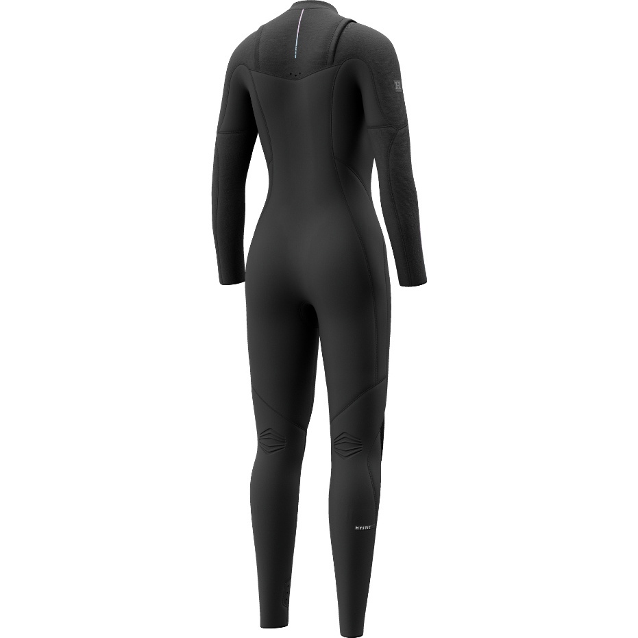 2026 Mystic Frauen Jayde 5/3mm Double Brustreißverschluss Neoprenanzug 35000.260001 - Black